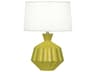 Orion Citron Glazed Yellow Table Lamp