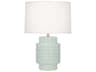 Dolly Celadon Glazed Textured Green Table Lamp