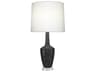 Emma Ash Glazed Black Buffet Lamp
