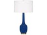 Delilah Cobalt Glazed Blue Buffet Lamp