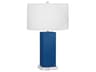 Harvey Cobalt Glazed Blue Buffet Lamp
