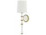 Kane 1-Light Daisy White Wall Sconce
