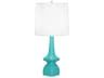 Jasmine Egg Blue Glazed Buffet Lamp