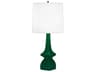 Jasmine Jungle Glazed Green Buffet Lamp