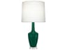 Emma Jungle Glazed Green Buffet Lamp