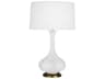 Pike Table Lamp in Lily Glazed Ceramic