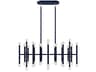 Kane 42-Light Midnight Blue Island Pendant