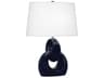 Fusion Table Lamp in Midnight Blue