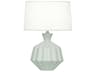 Orion Matte Celadon Glazed Green Table Lamp