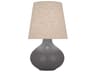 June Gray Buffet Lamp