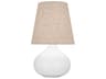 June White Table Lamp