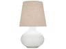 June White Buffet Lamp