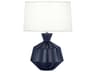 Orion Table Lamp in Matte Midnight Blue