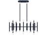 Kane 42-Light Matte Midnight Blue Island Pendant