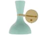 Clare 1-Light Mint Green Wall Sconce
