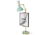 Clare Mint Lily Green Buffet Lamp