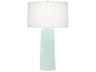 Mason Mint Glazed Green Buffet Lamp