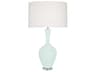 Audrey Mint Glazed Green Buffet Lamp