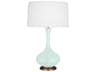 Pike Mint Glazed Green Buffet Lamp