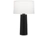 Mason Matte Obsidian Glazed Black Buffet Lamp