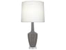 Emma Matte Smokey Taupe Glazed Gray Buffet Lamp