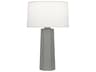 Mason Matte Smoky Taupe Glazed Gray Buffet Lamp