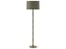 Kane Matte Smokey Taupe Gray Floor Lamp