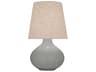 June Gray Buffet Lamp