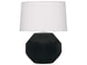 Franklin Obsidian Glazed Black Table Lamp