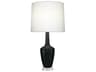 Emma Obsidian Glazed Black Buffet Lamp