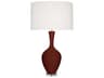 Audrey Oxblood Glazed Red Buffet Lamp
