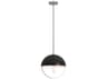 Mavisten Edition Copernica 1-Light Pewter Dome Mini Pendant