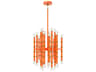 Kane 30-Light Pumpkin Orange Pendant