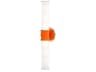 Kane 2-Light Pumpkin Orange Wall Sconce
