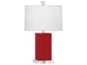 Harvey Ruby Red Glazed Table Lamp