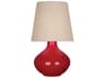 June Red Buffet Lamp