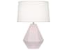 Delta Rose Water Glazed Pink Table Lamp