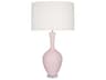 Audrey Rose Water Glazed Pink Buffet Lamp