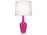 Emma Razzle Rose Glazed Pink Buffet Lamp