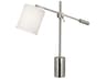 Campbell Polished Nickel Desk Lamp