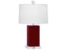 Harvey Sangria Glazed Red Table Lamp
