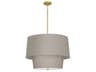 Decker 3-Light Smoke Gray Pendant
