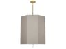 Kate 6-Light Smoke Gray Pendant