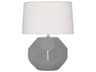 Franklin Smokey Taupe Glazed Gray Table Lamp