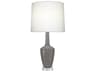 Emma Smokey Taupe Glazed Gray Buffet Lamp
