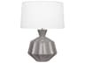 Orion Smoky Taupe Glazed Gray Buffet Lamp