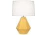 Delta Table Lamp in Sunset Yellow