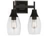 Grace 2-Light Deep Patina Bronze Vanity Light