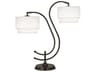 Charlee Dark Bronze Buffet Lamp