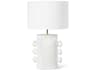 Maya White Buffet Lamp